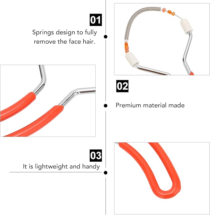 ✨Yosoo Facial Hair Remover Spring – Easy & Painless Face Hair Removal Tool