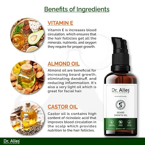 Dr. Alies Beard Growth Oil — Daari Ugao Naturally