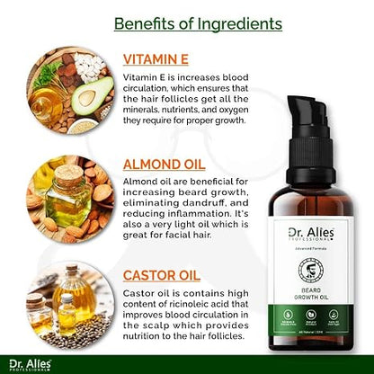 Dr. Alies Beard Growth Oil — Daari Ugao Naturally